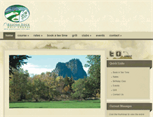 Tablet Screenshot of beaconrockgolf.com